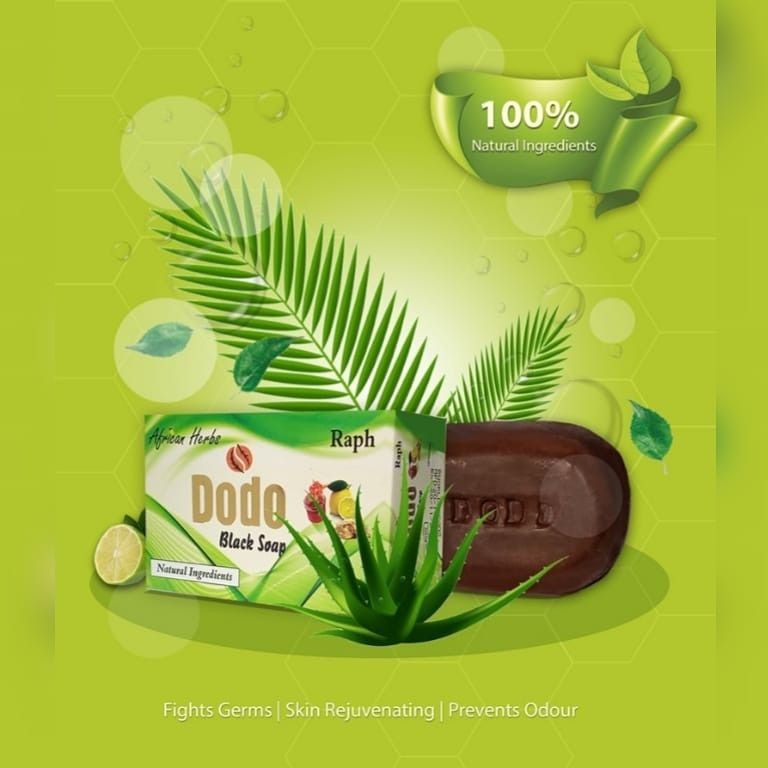 DODO BLACK SOAP 150G