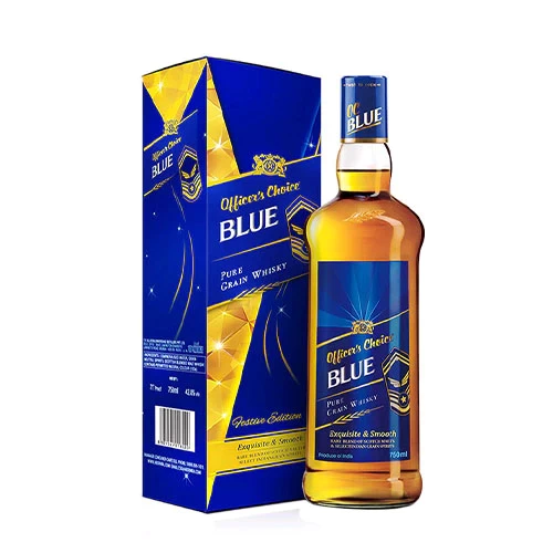 OFFICER'S CHOICE BLUE WHISKY 750ML