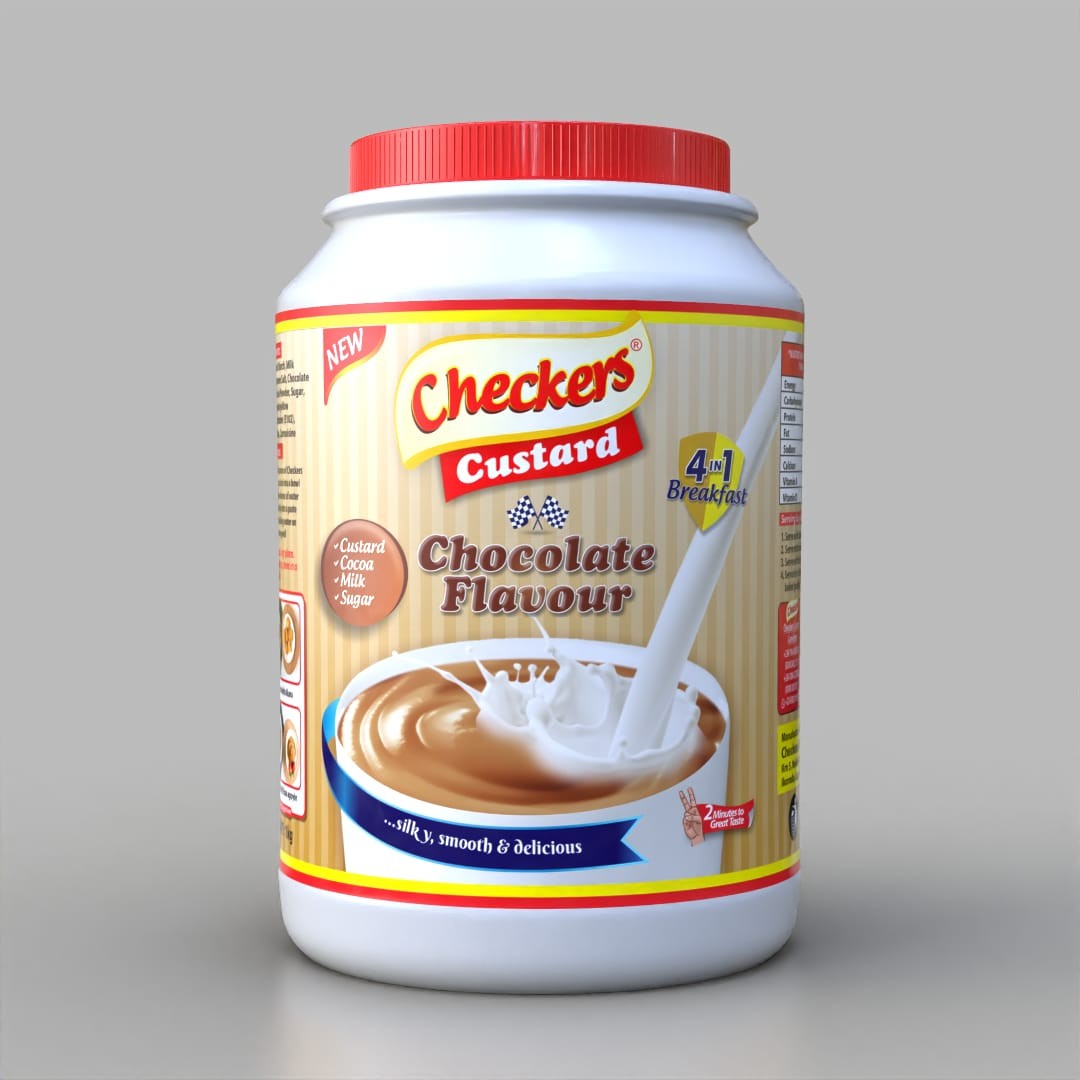 CHECKERS 4IN1 CHOCOLATE CUSTARD 1kg