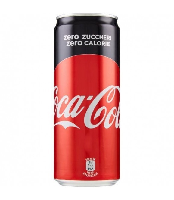 COCA COLA ZERO CAN 33CL