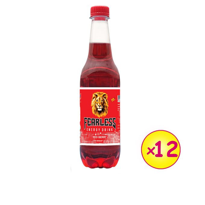 FEARLESS BERRY ENERGY DRINK 500ML