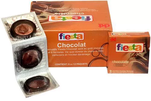 FIESTA CONDOM CHOCOLATE