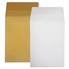 WHITE/BROWN ENVELOPE (X12)