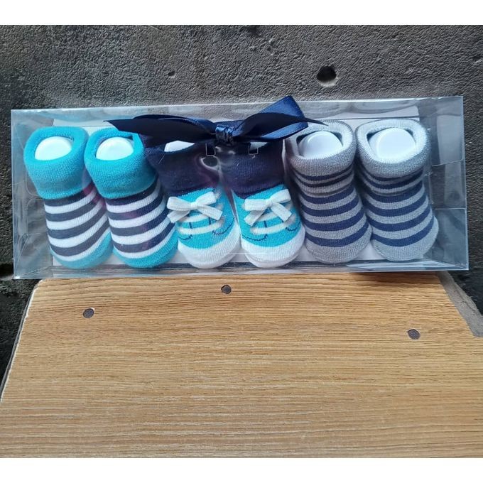 3 IN 1 BABY SHOE SOCKS