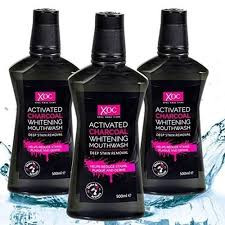 XOC ACTIVATED CHARCOAL MOUTH WASH 500ML