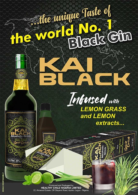 KAI BLACK SPIRIT DRINK 250ML